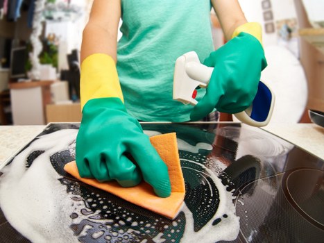 Bathroom cleaning as part of one off cleaning services in Harrow